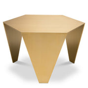 Side Table Metro Chic brushed brass finish