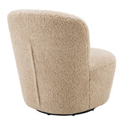 Swivel Chair Doria canberra sand