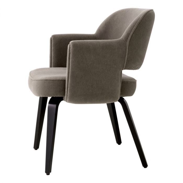 Dining Chair Park Johnston Mohair brown