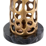 Table Lamp Dix vintage brass finish incl shade