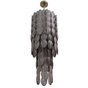 Lámpara de araña Sahure L acabado latón cepillado