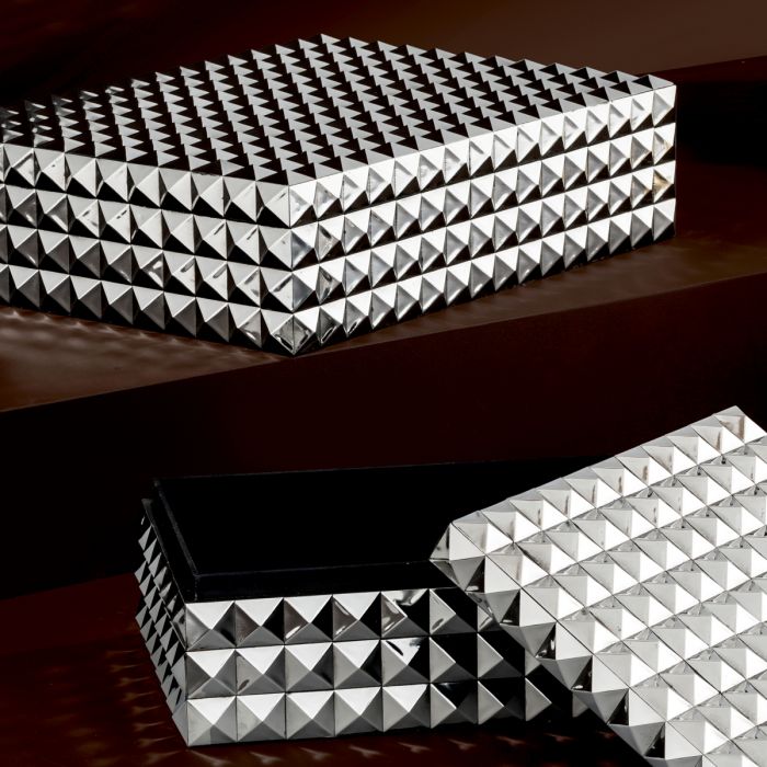 Caja Vivënne acabado níquel L