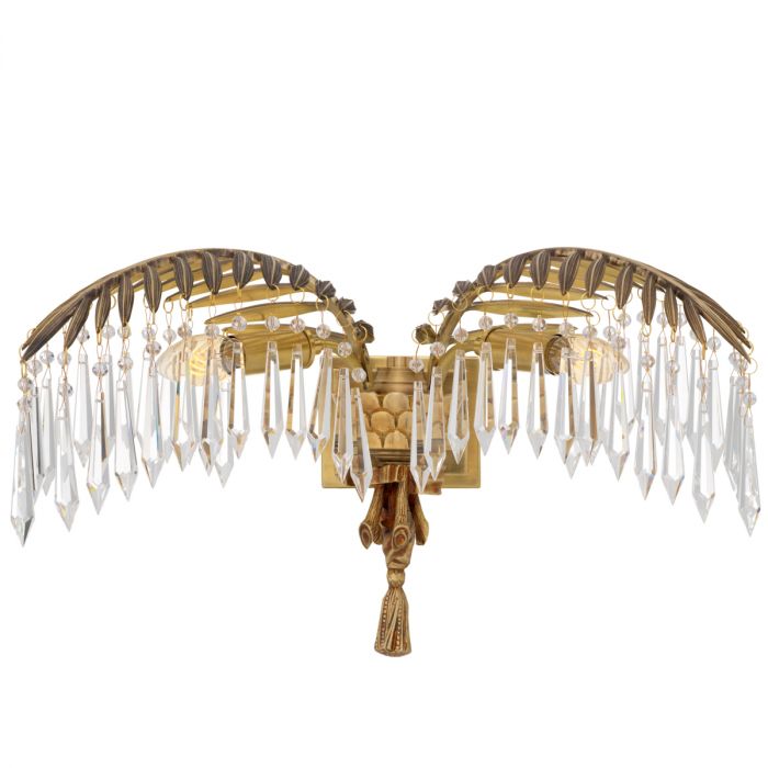 Wall Lamp Hildebrandt vintage brass finish