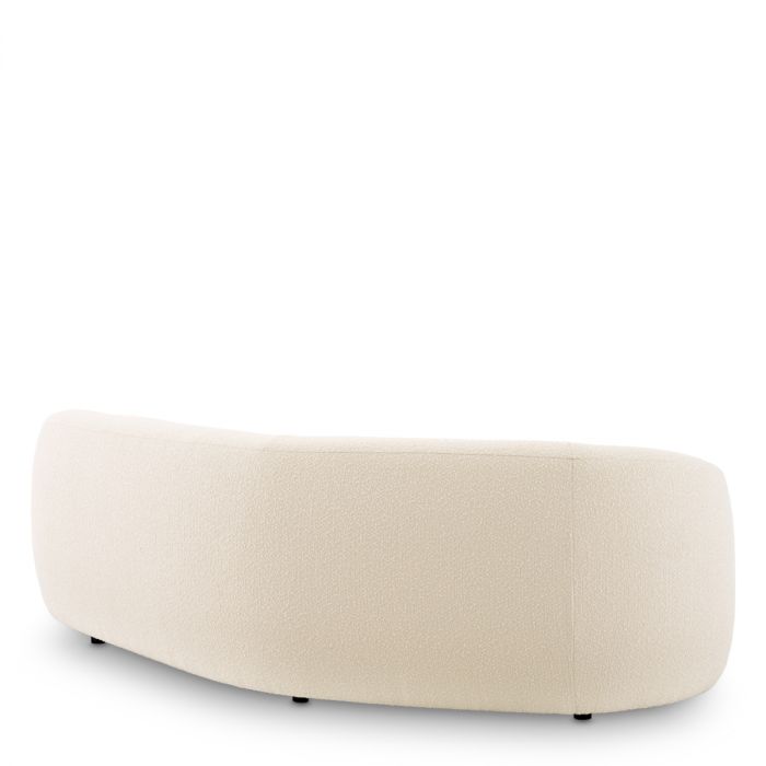 Sofá Blaine bouclé marfil