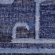 Alfombra Palmaria azul 300 x 400 cm