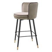 Counter Stool Grenada savona greige velvet