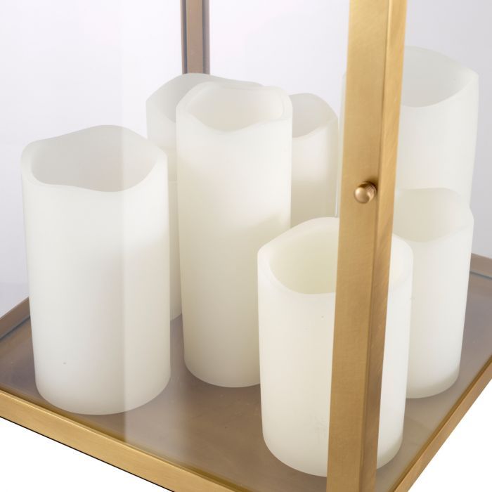 Table Lamp Debonair antique brass finish