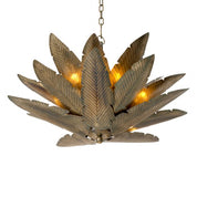 Chandelier Varano vintage brass finish