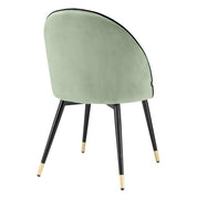 Dining Chair Cooper savona pistache green velvet set of 2