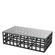 Coffee Table Cubico classic black finish