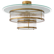 Ceiling Lamp Frederic antique brass finish