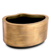 Planter Monza vintage brass finish