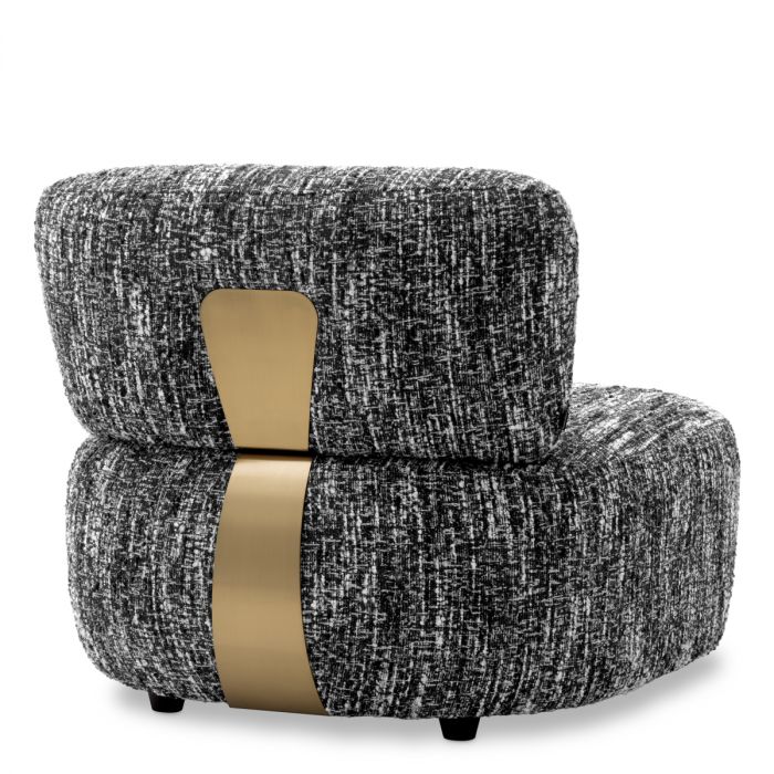 Chair Leon bouclé sonata black