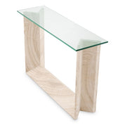 Mesa consola Fortuna travertino