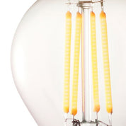 Bombilla LED Pera P45 4W E14 juego de 4
