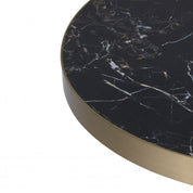 Coffee Table Excelsior brushed brass finish