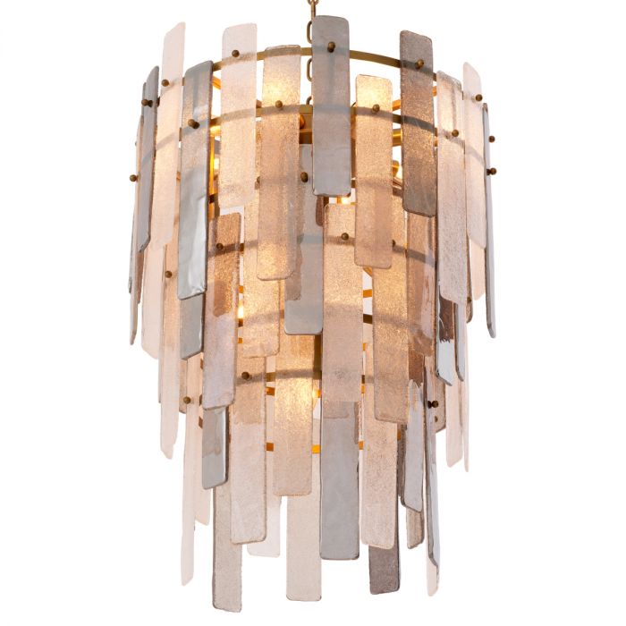Chandelier Greyson antique brass finish