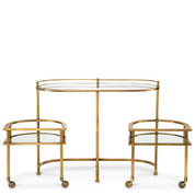 Trolley Lavalle vintage brass finish