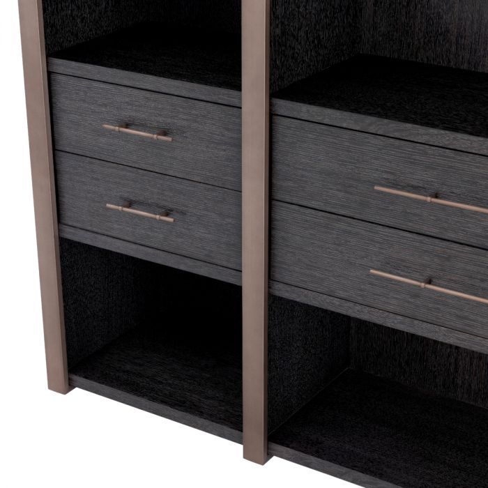 Mueble Canova chapa de roble gris antracita