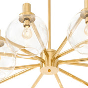 Chandelier Selva gold finish