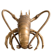 Object Lobster vintage brass finish