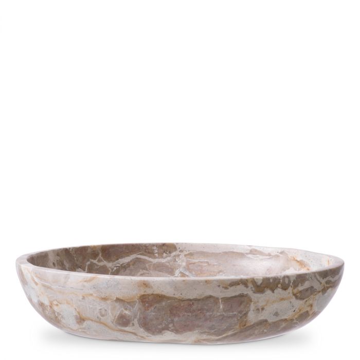 Cuenco Revolt mármol marrón