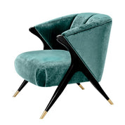 Silla Pavone verde egeo