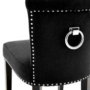 Dining Chair Key Largo black cashmere