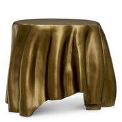 Side Table Chabot vintage brass finish