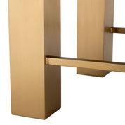 Mueble TV Drexel acabado latón cepillado