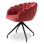 Dining Chair Luzern savona faded red velvet