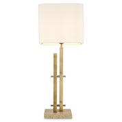 Table Lamp Destino vintage brass finish incl shade