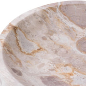 Bowl Moca brown marble