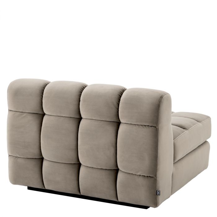 Modular Sofa Dean savona greige velvet - Middle