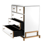 Drawer Chest Clarington mirror glass