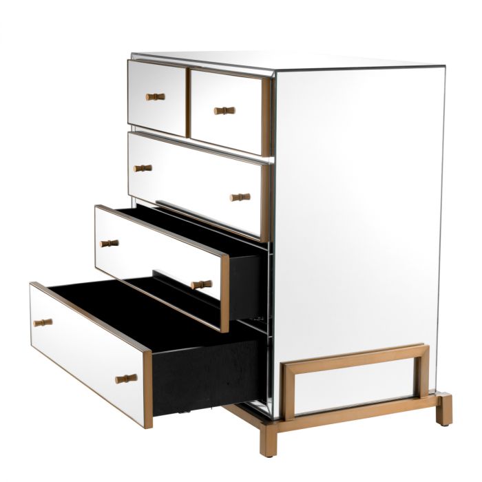 Drawer Chest Clarington mirror glass