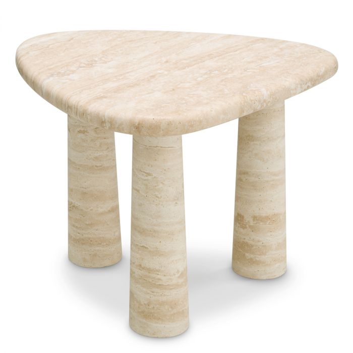 Side Table Larino S travertine