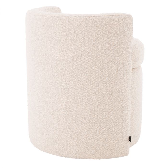 Stool Arcadia bouclé cream