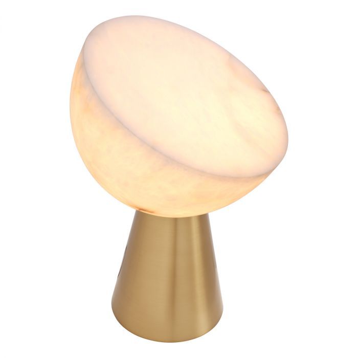 Table lamp Chamonix antique brass finish