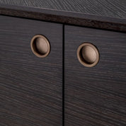 Dresser Premier charcoal grey oak veneer