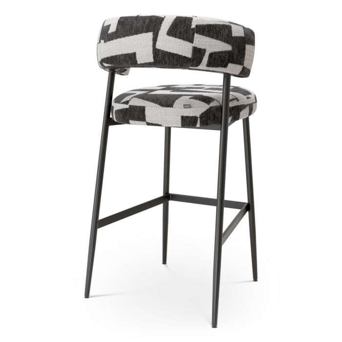 Bar Stool Folsom brooklyn black