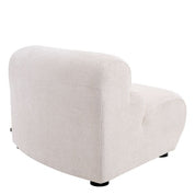 Sofá modular Lindau esquina interior lyssa blanco roto