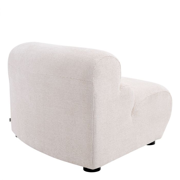 Sofá modular Lindau esquina interior lyssa blanco roto