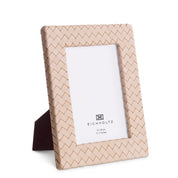Picture Frame Sintra tan leather set of 2
