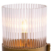 Table Lamp Carnero antique brass finish
