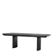 Dining Table Winston charcoal grey oak veneer