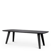 Dining Table Glover charcoal grey oak veneer