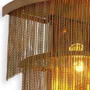 Wall Lamp Tissot antique brass finish