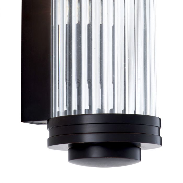 Wall Lamp Gascogne L bronze finish
