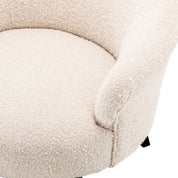 Chair Moretti bouclé cream